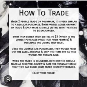 Let’s‎ trade with each other! (ESTABLISHED closets ONLY)
